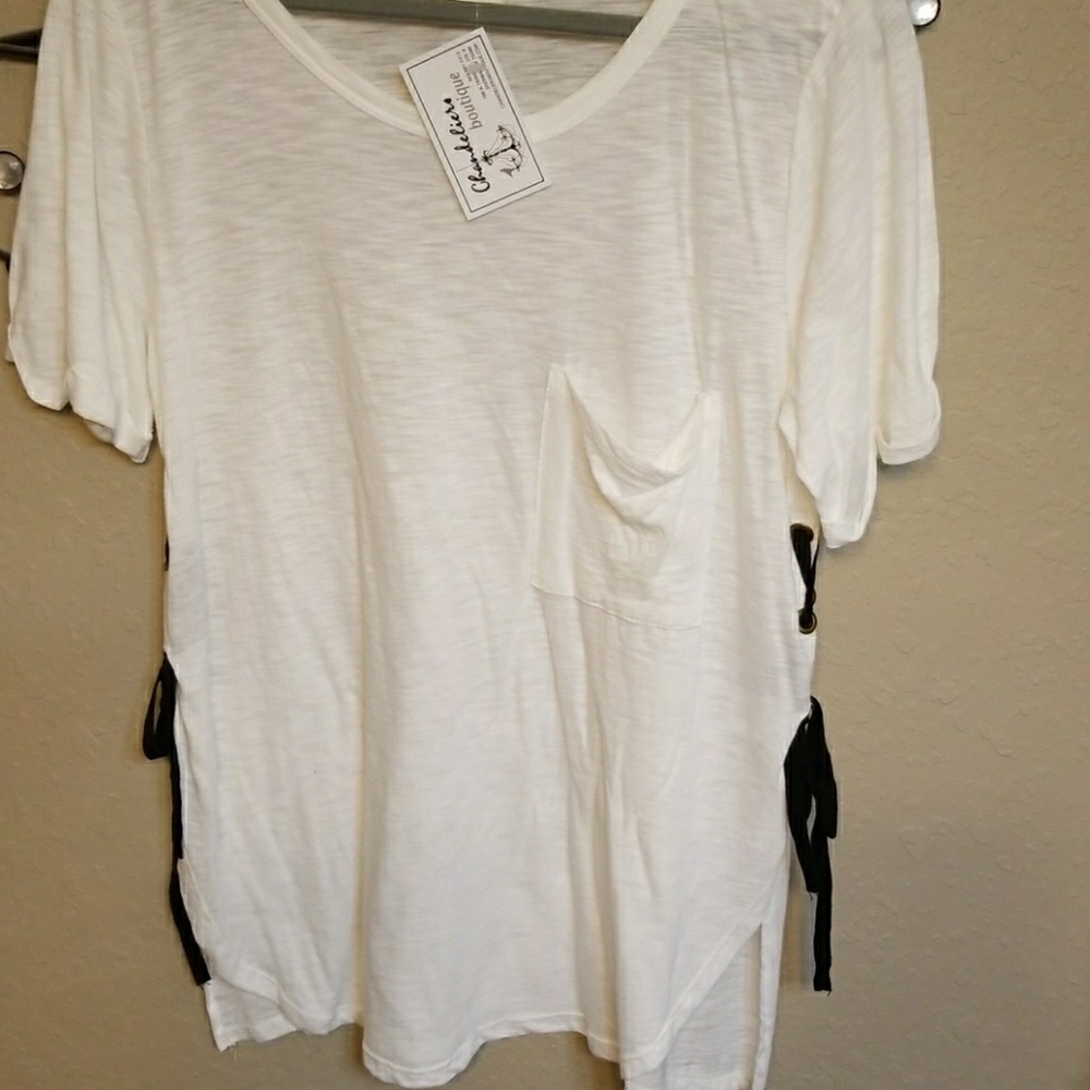 A white local shirt
